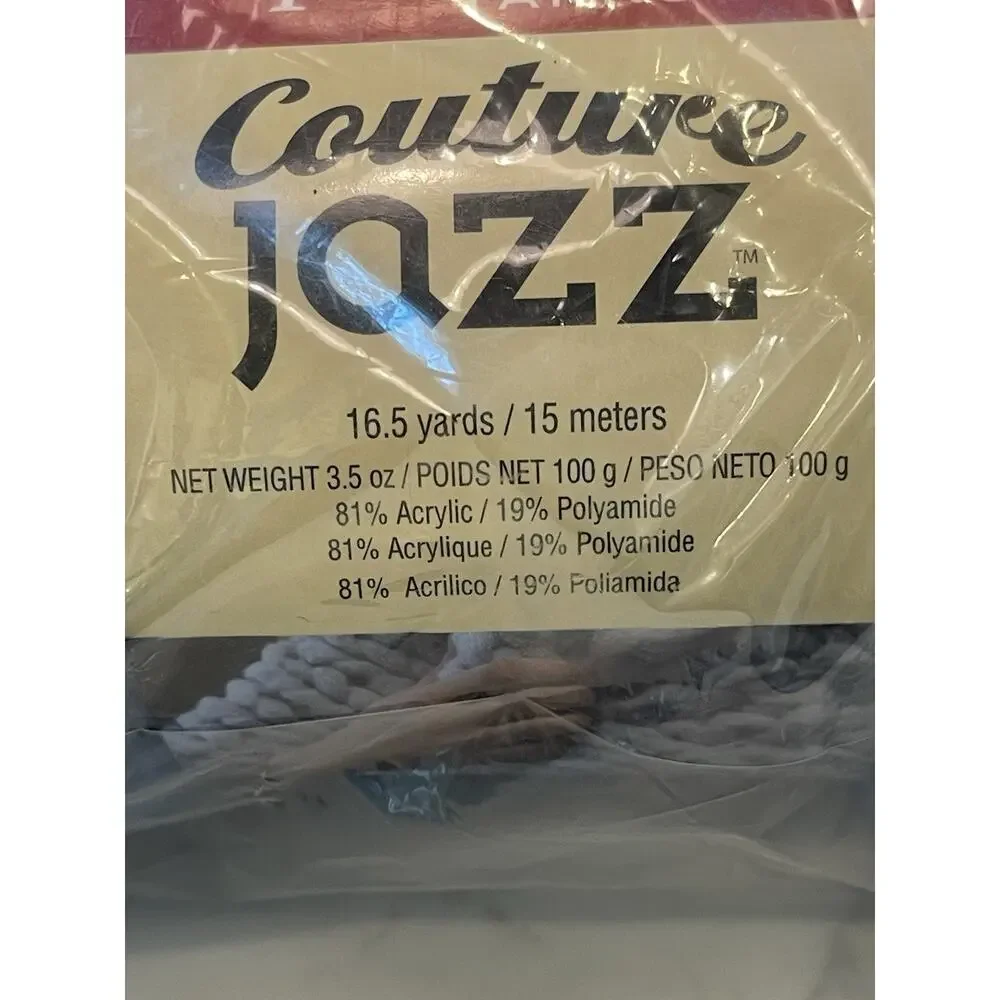 3 Skeins RETIRED Premier Yarns Couture Jazz Knitting Yarn Jumbo DENIM